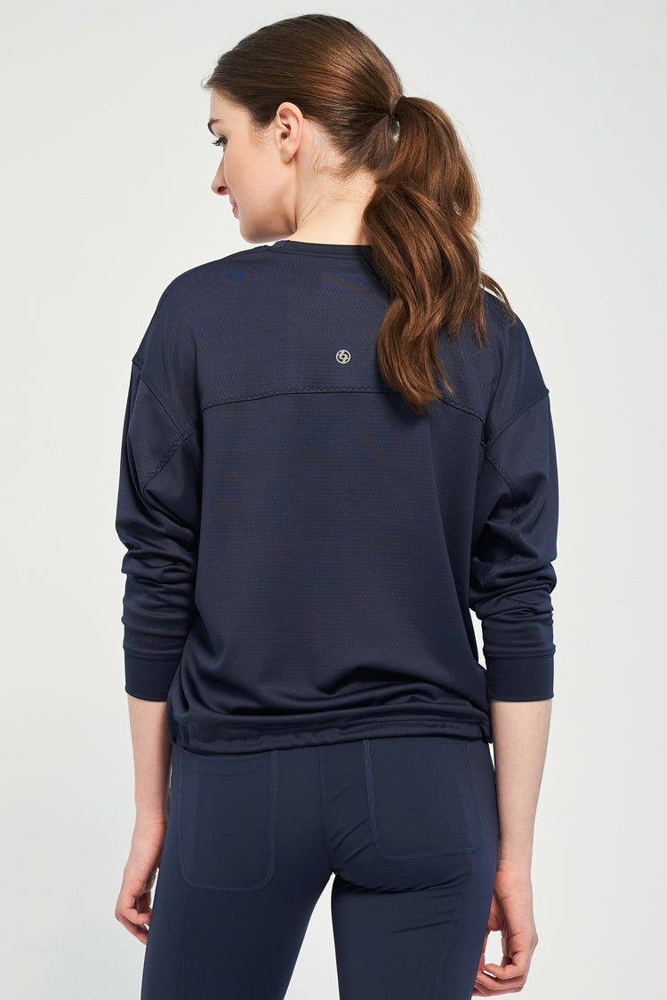 Post Game Pullover - Dark Navy