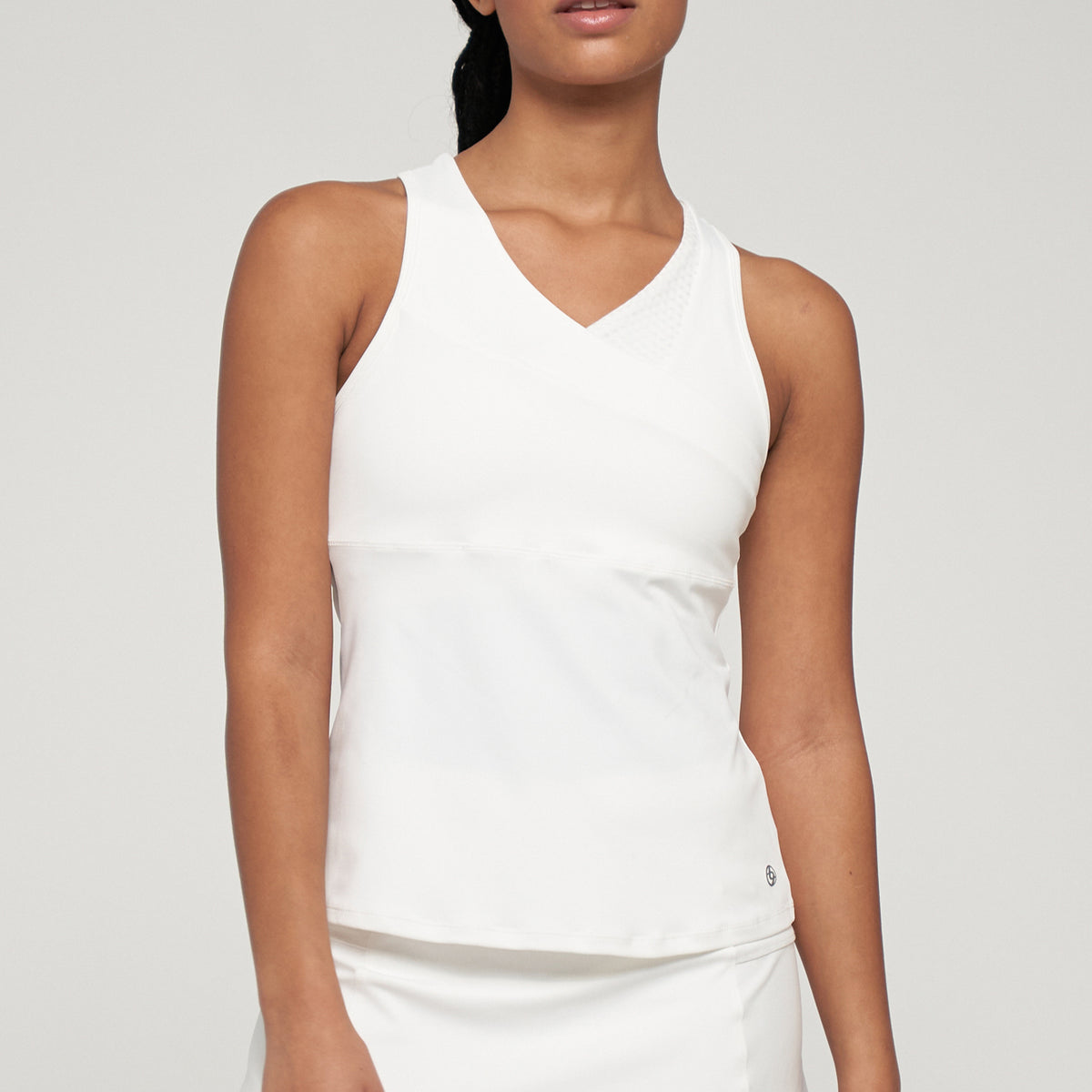 Image showcasing Lily Tank - White – LIJA