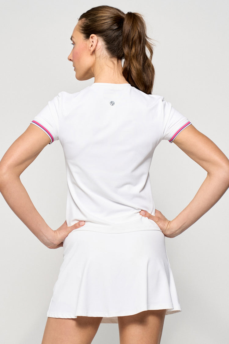 Division Top - White/Marine/Raspberry/Arctic