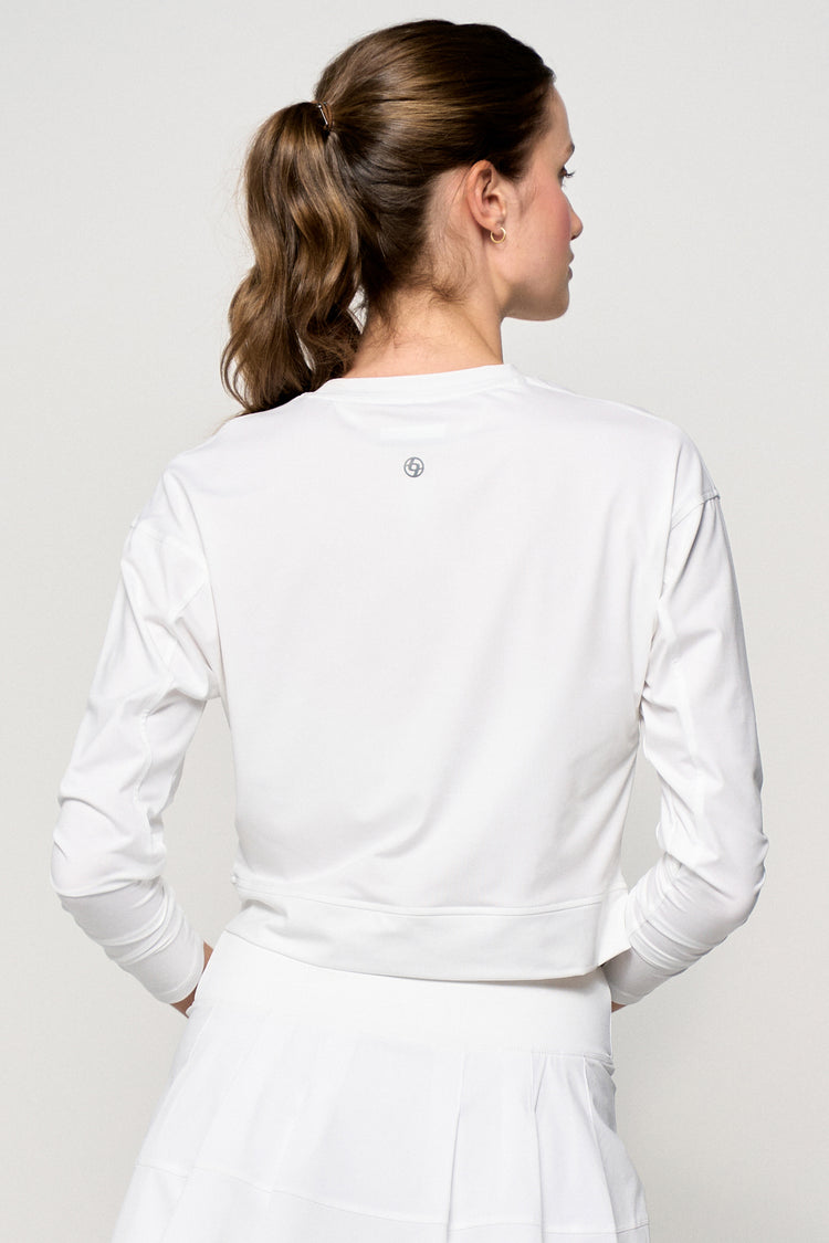 Drift Rally Top - White
