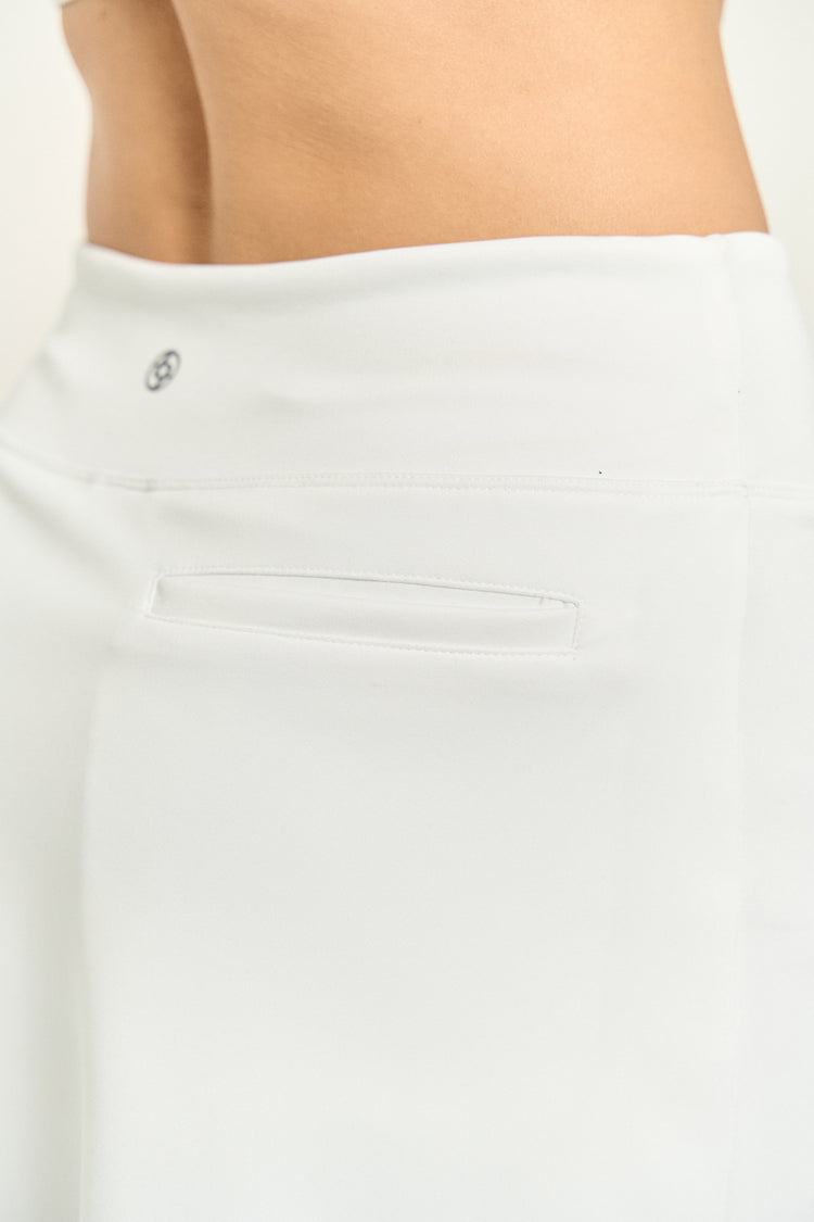 Classic Skort 16" White