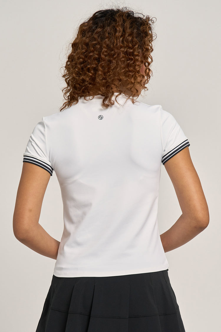 Division Top White/Black