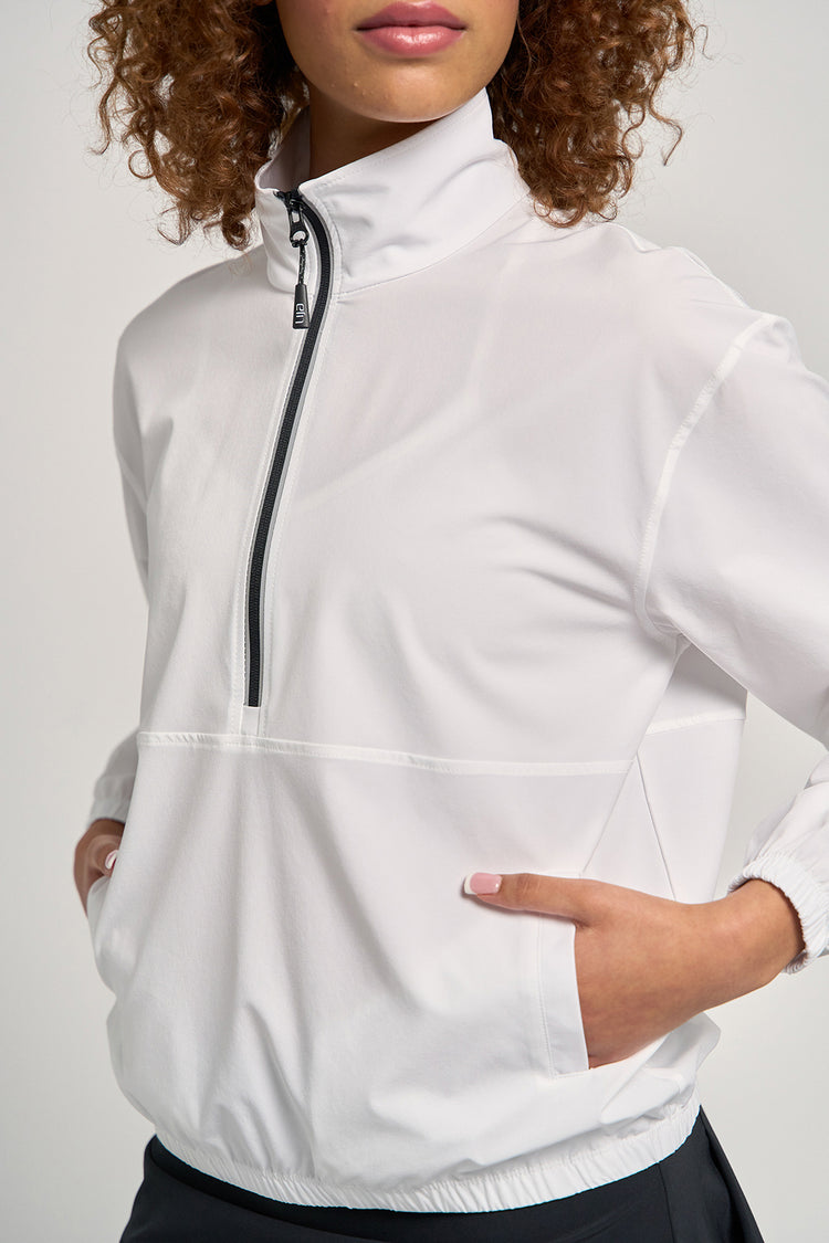 Edge Jacket White/Black