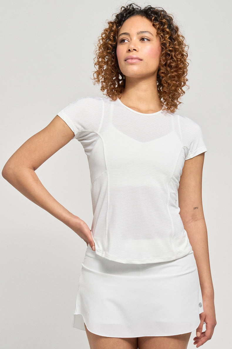 Fluid Tee White