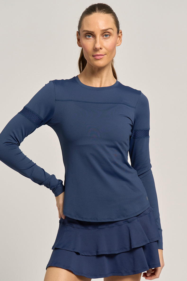 Pacer Top - Dark Navy