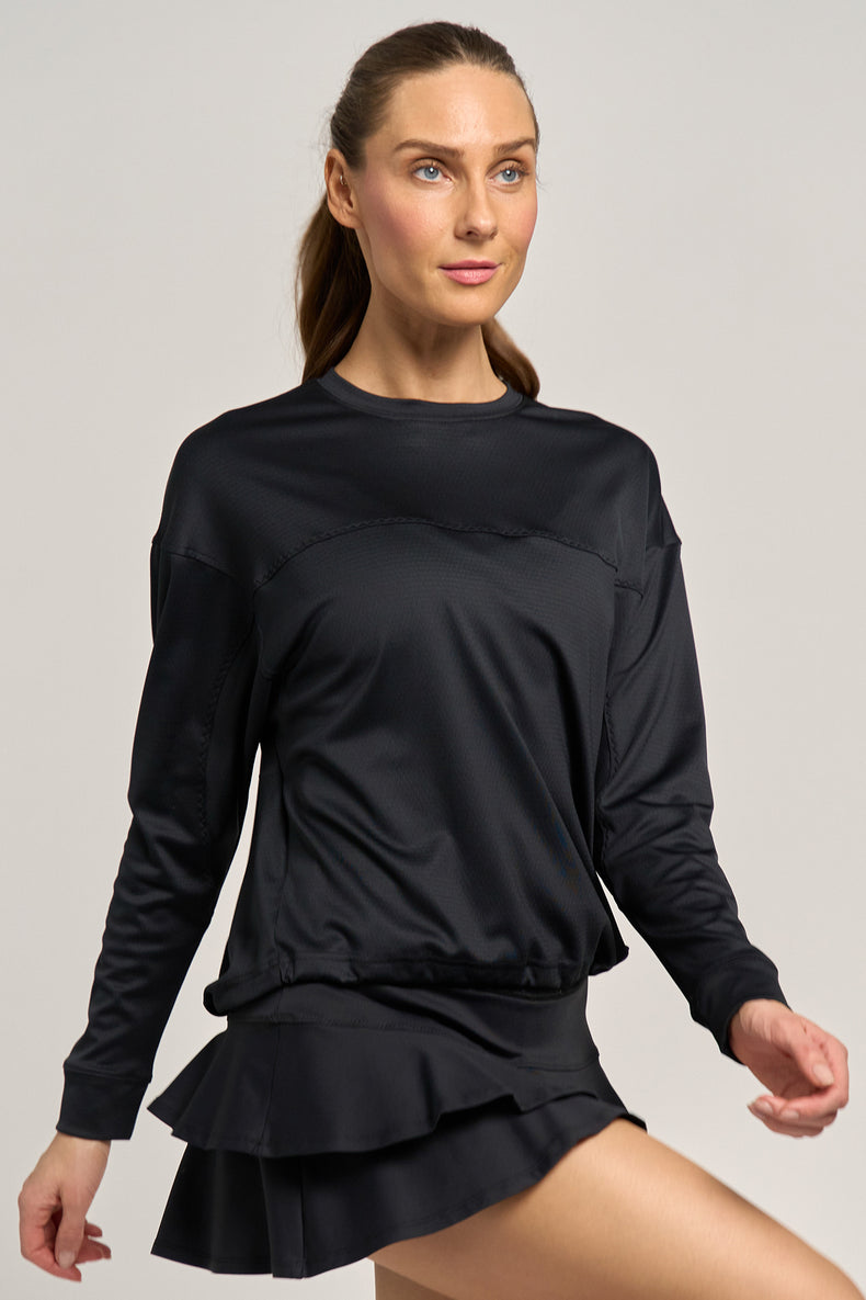 Post Game Pullover - Black