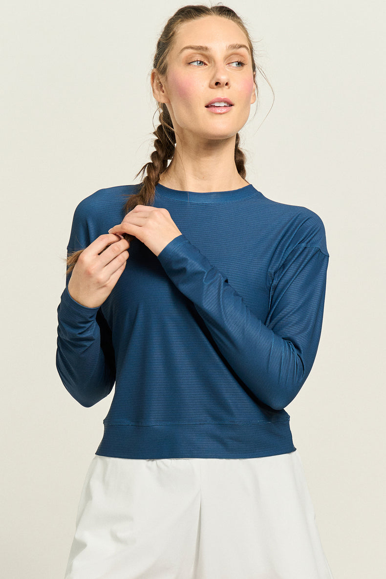 Rally Top Night Blue