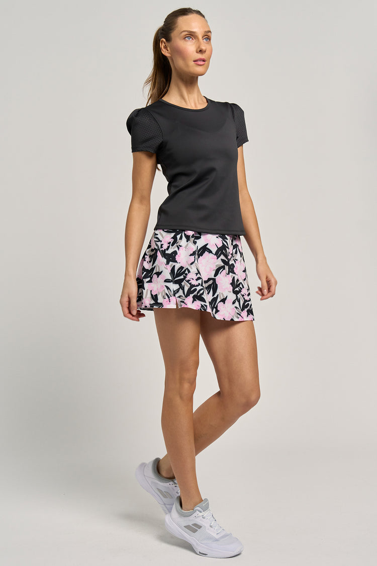 Printed Strike Skort 14" Floral