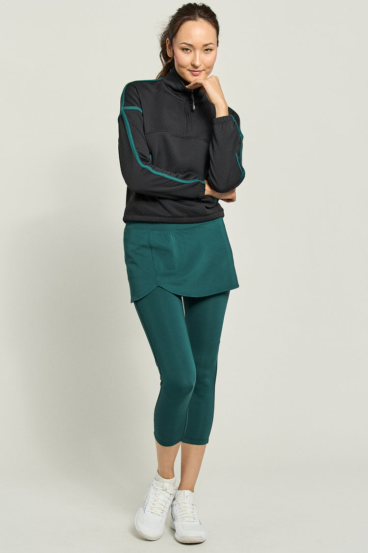 Team Pullover Black/Pine Green