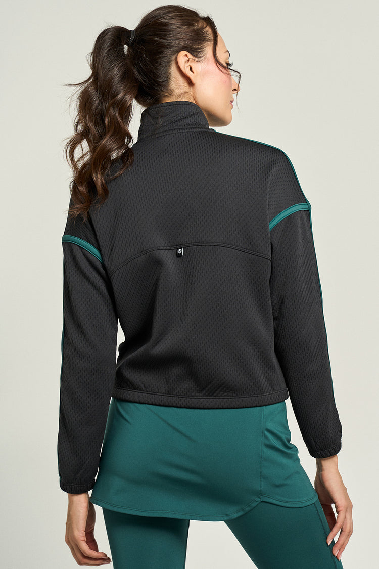 Team Pullover Black/Pine Green