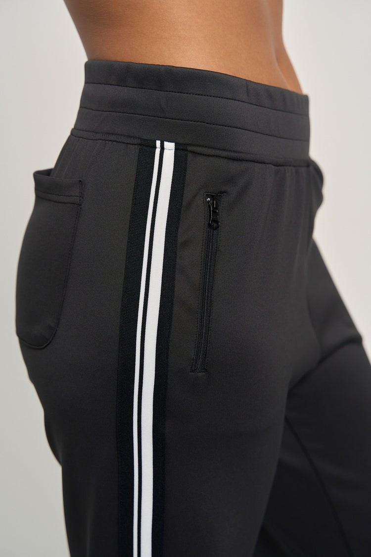 Track Pant Black/White