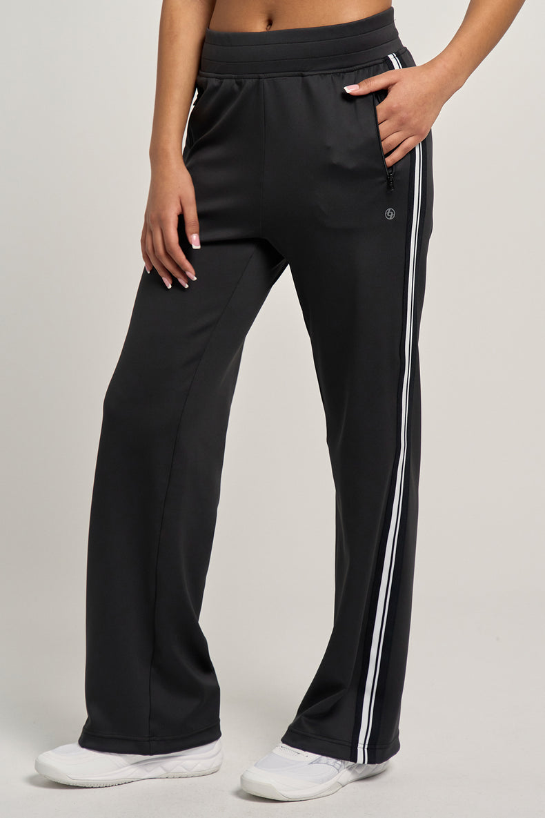 Track Pant Black/White