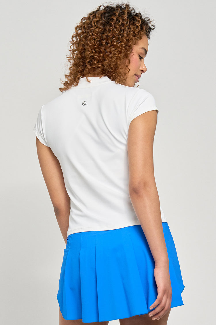 Triumph Top White/Cobalt Multi