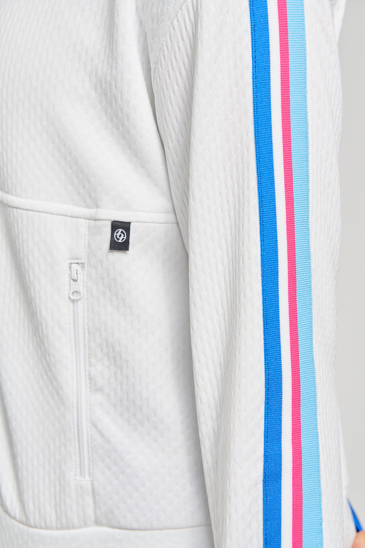 Zone Jacket White/Cobalt Multi