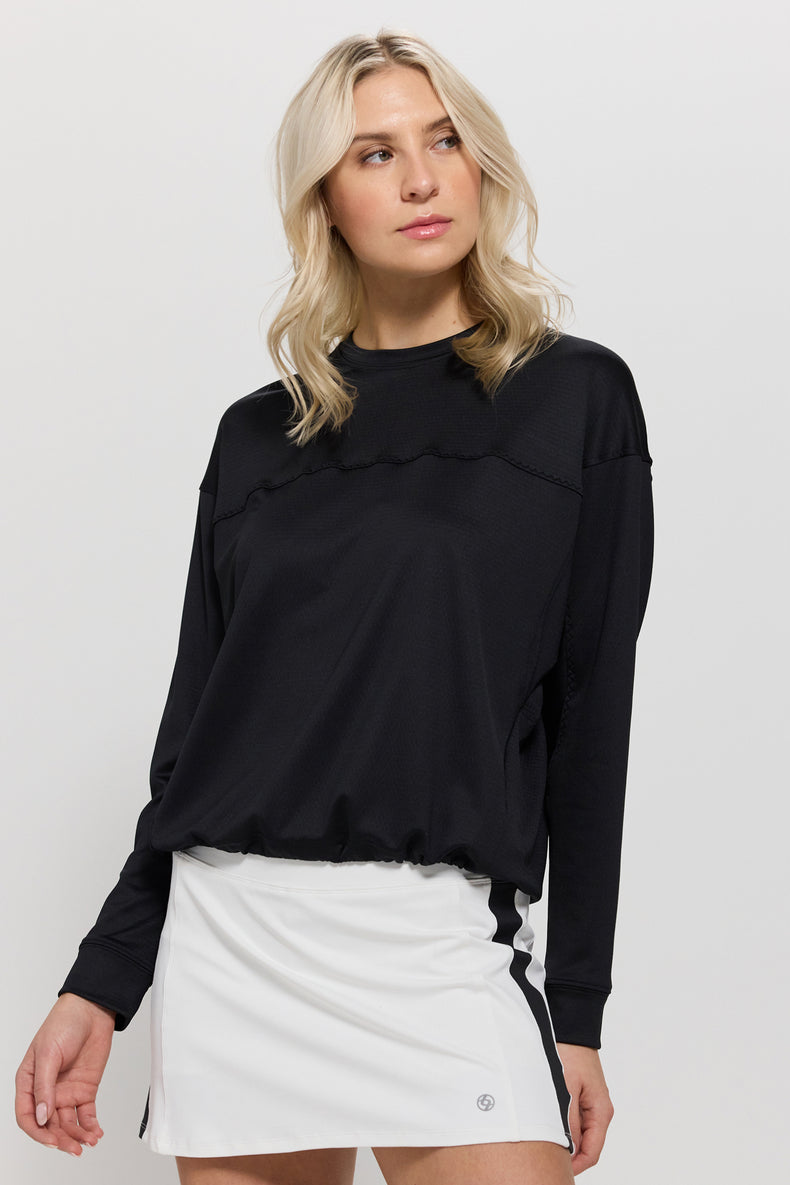 Post Game Pullover - Black