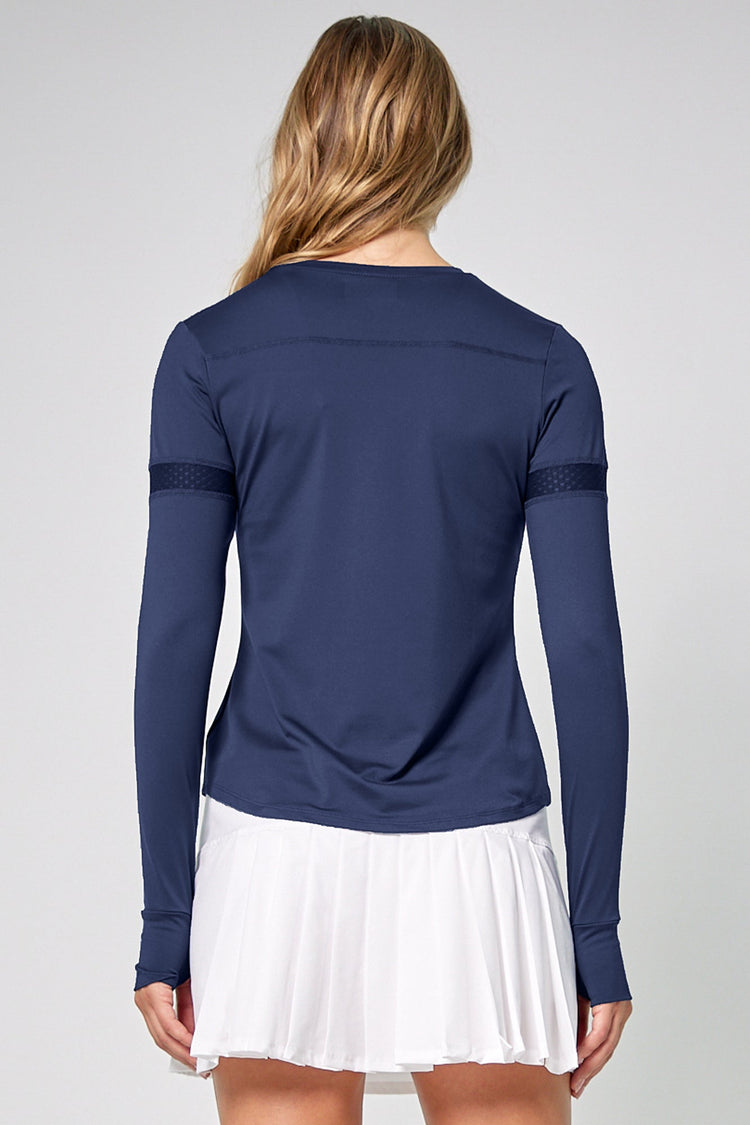 Pacer Top - Dark Navy