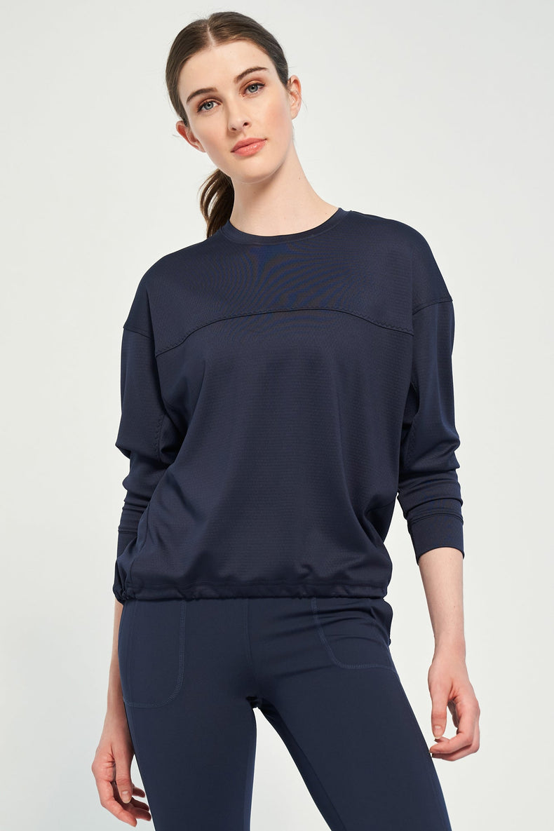 Post Game Pullover - Dark Navy