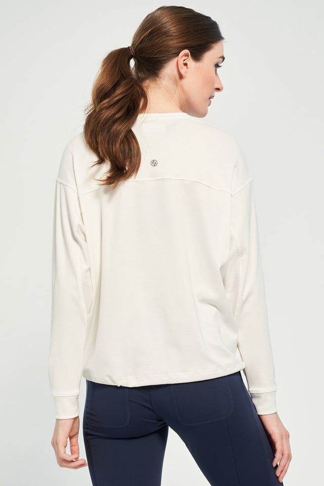 Post Game Pullover - White
