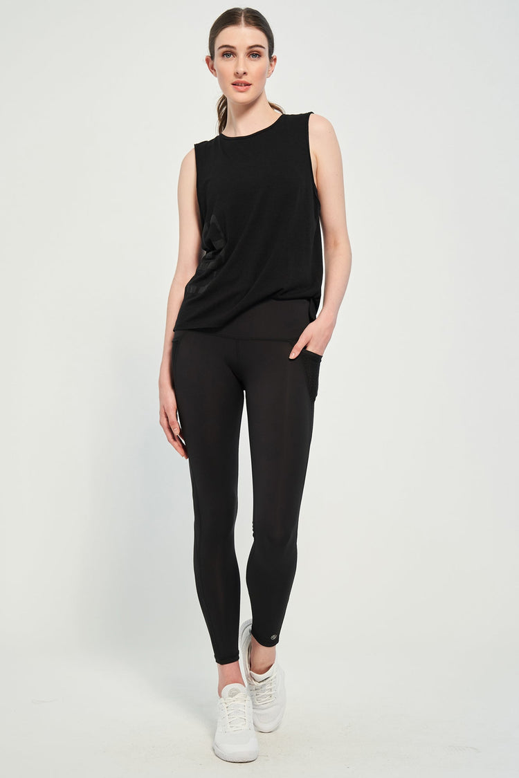 LIJA Muscle Tee 2.0 - Black