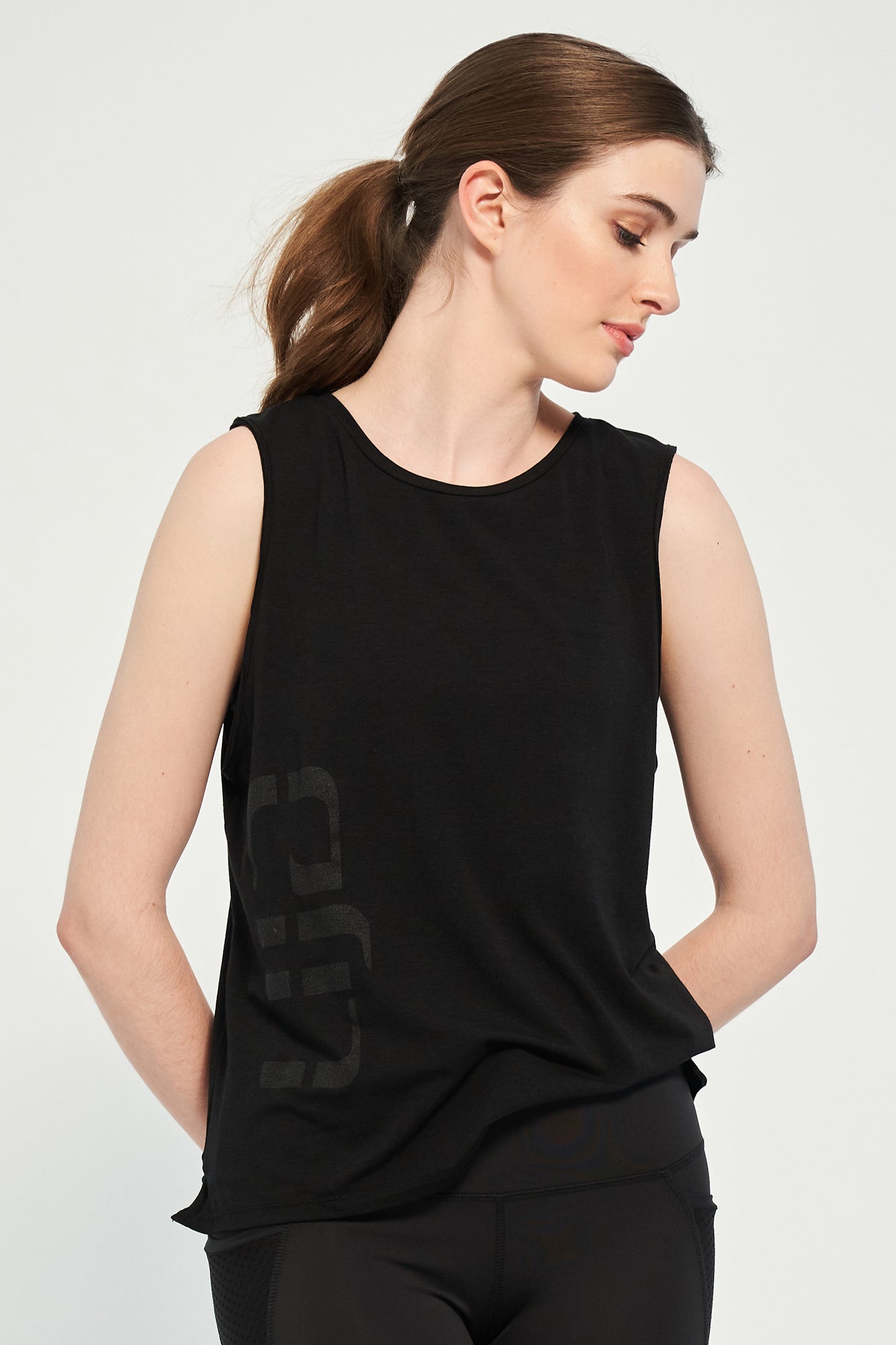 LIJA Muscle Tee 2.0 Black