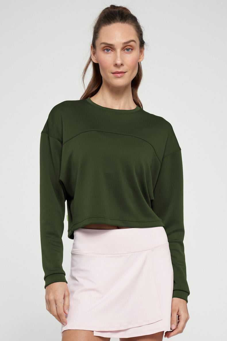 Acute Top - Dark Olive