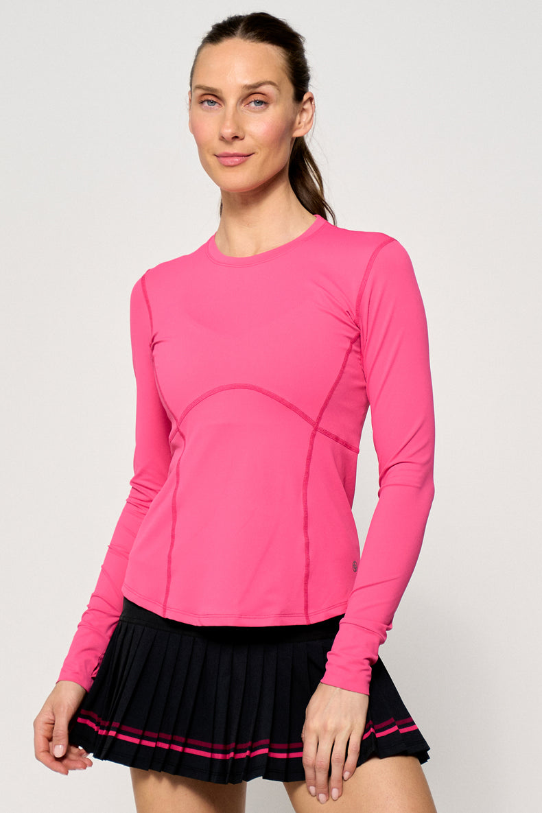 Titan Top - UPF 50+ Bright Pink