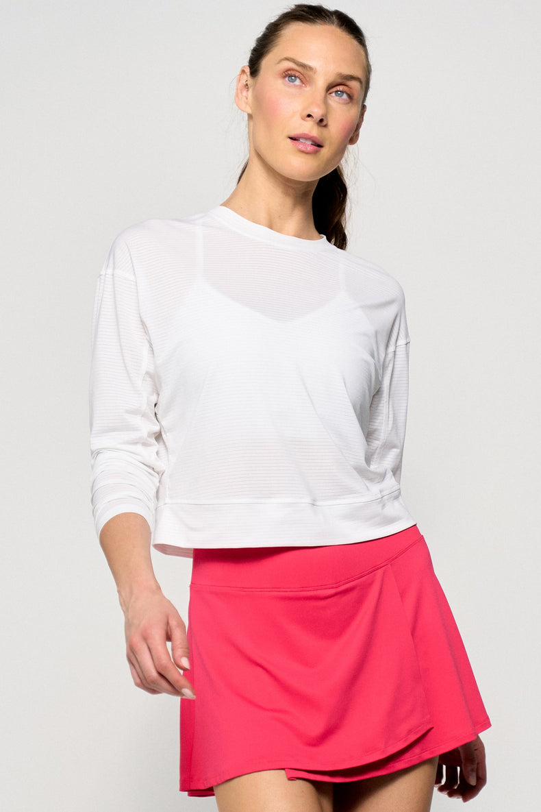 Rally Top - White