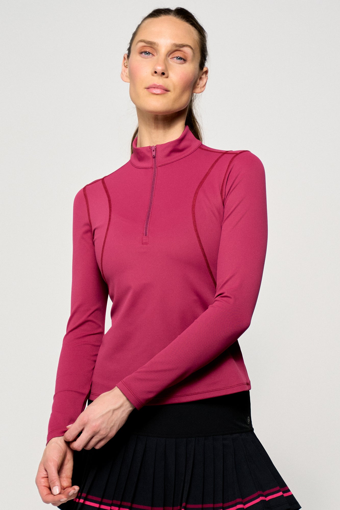 Luxury Long Sleeve Tops for Women — Designed for Tennis