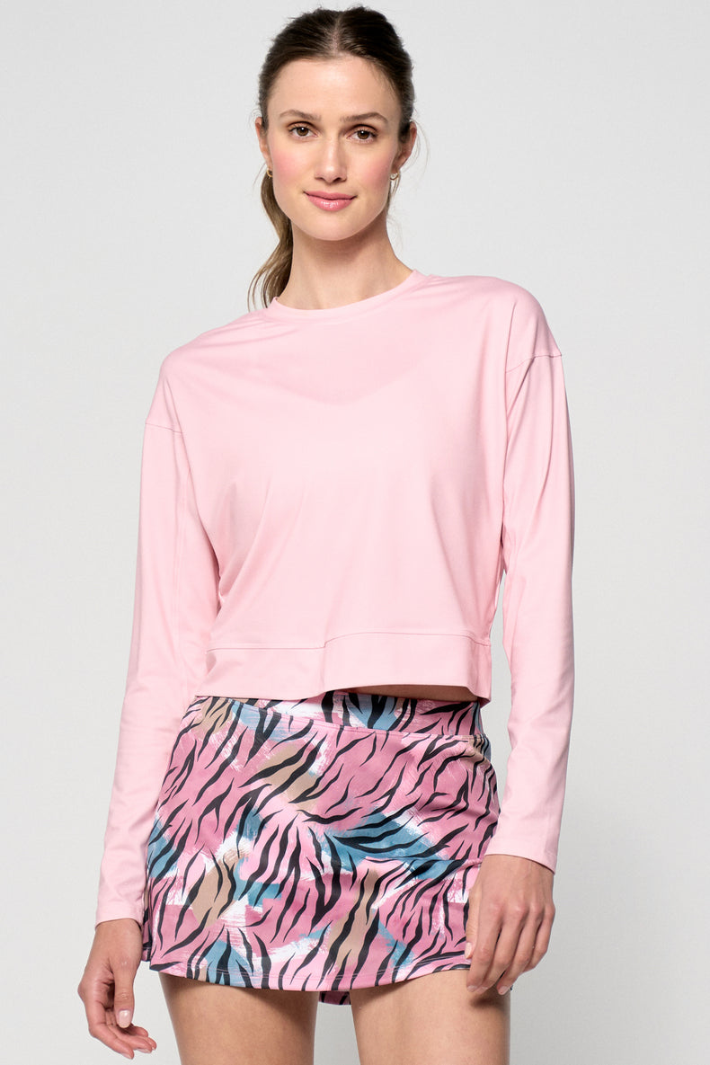 Drift Rally Top - Carnation