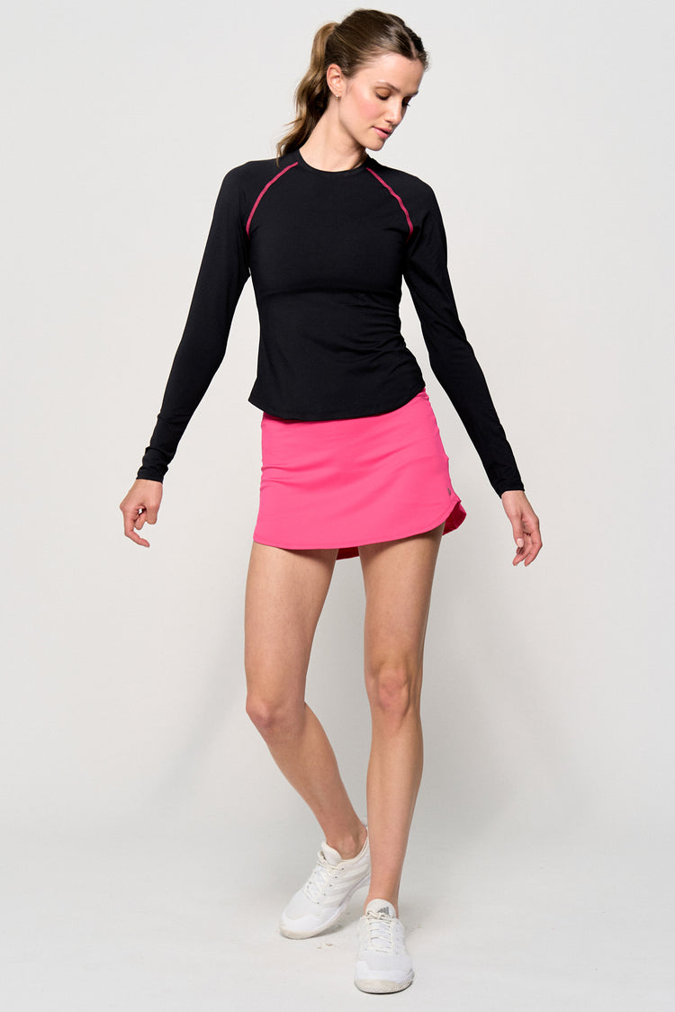 Pop Skort 13" - Bright Pink