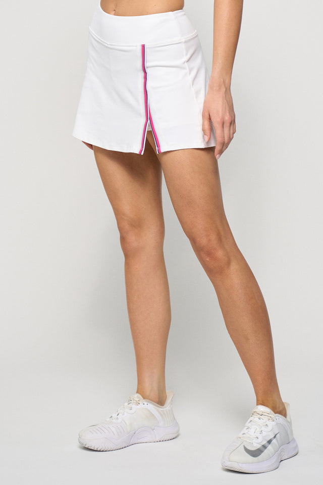 Uprise Skort 13" - White/Marine/Raspberry/Arctic