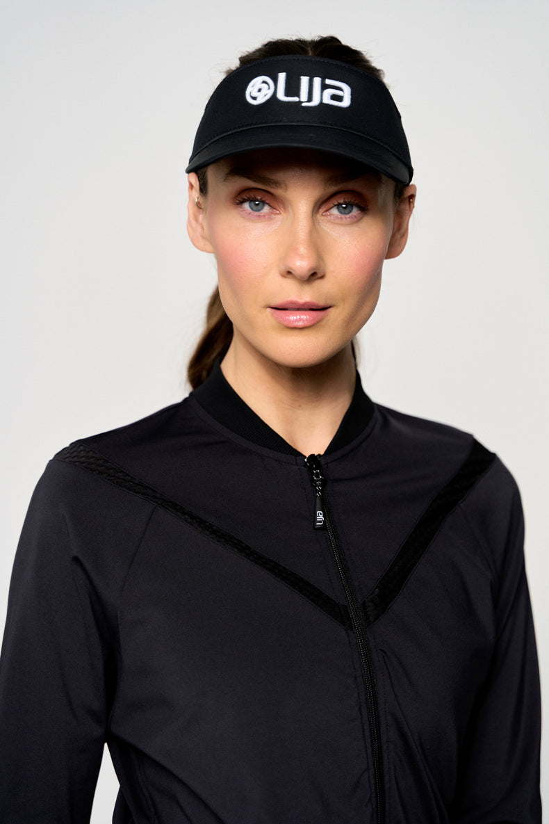 LIJA Visor - Black/White