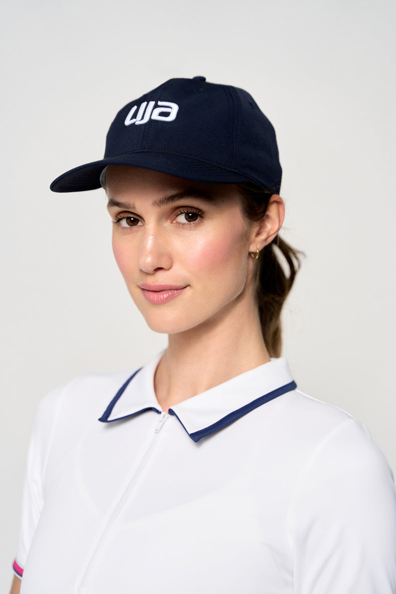 LIJA Ballcap - Dark Navy/White