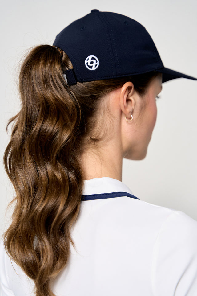 LIJA Ballcap - Dark Navy/White