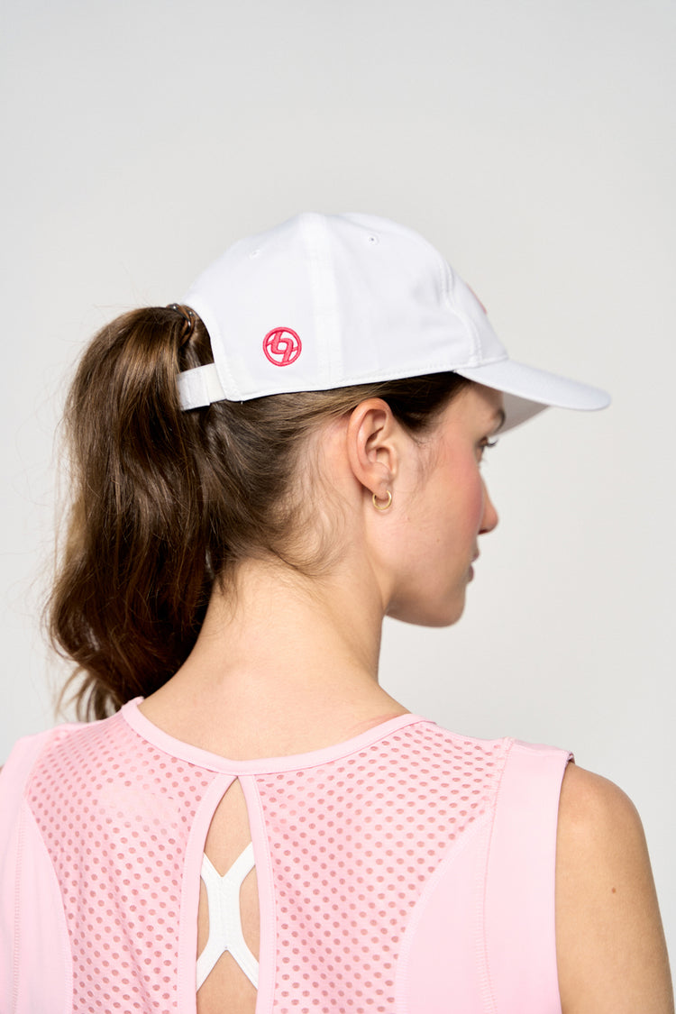 LIJA Ballcap - White/Pink