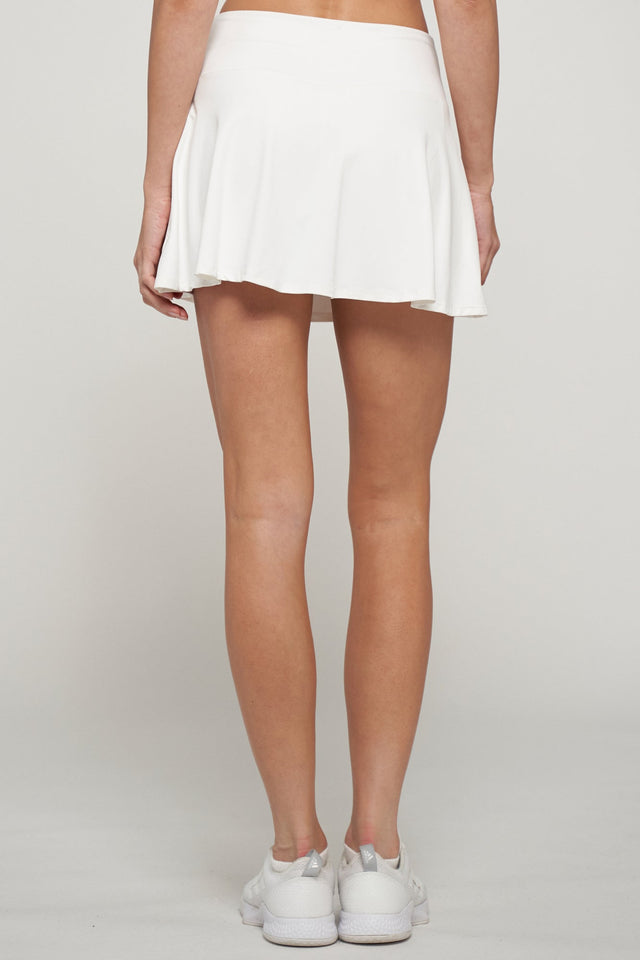 Patina Skort 14" - White