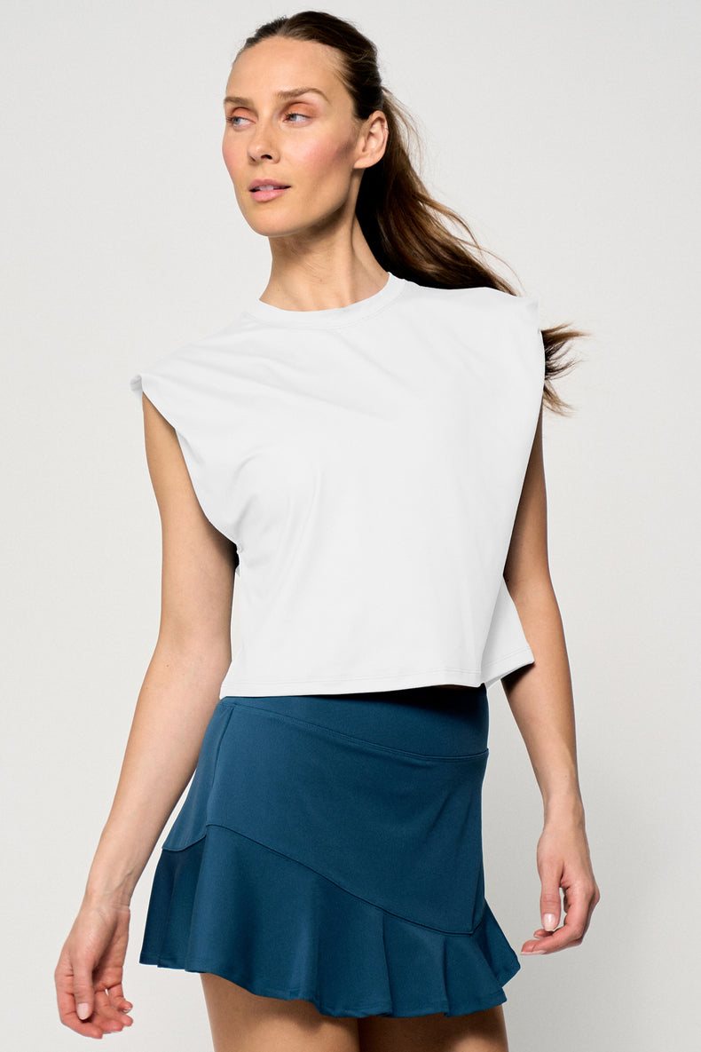 Drift Boxy Tee White - FINAL SALE