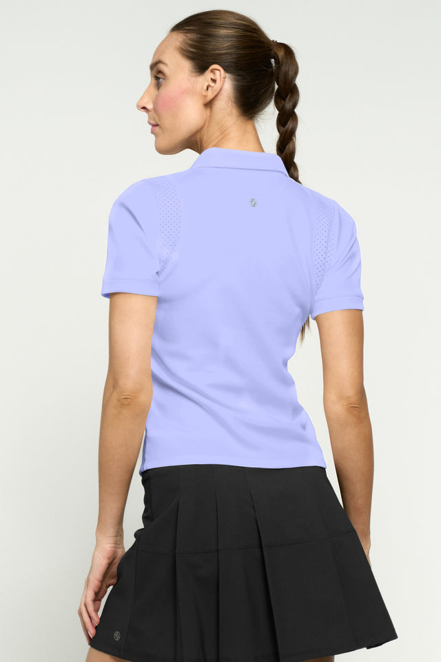 Luxe Polo Periwinkle