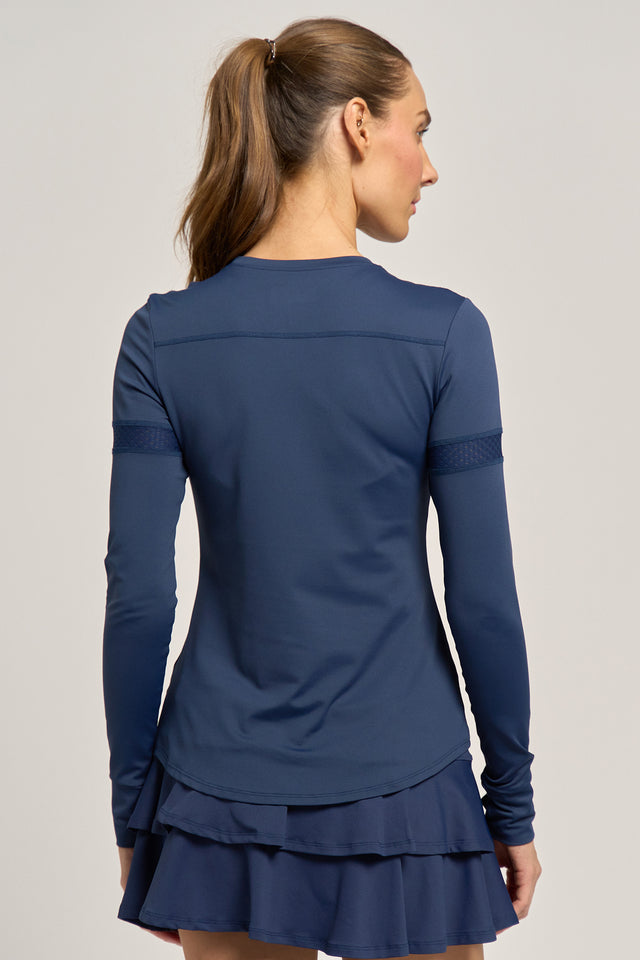 Pacer Top - Dark Navy