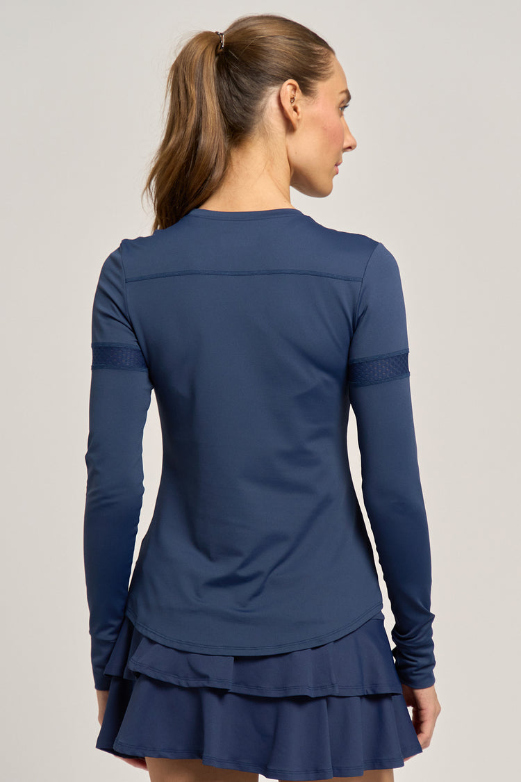 Pacer Top - Dark Navy