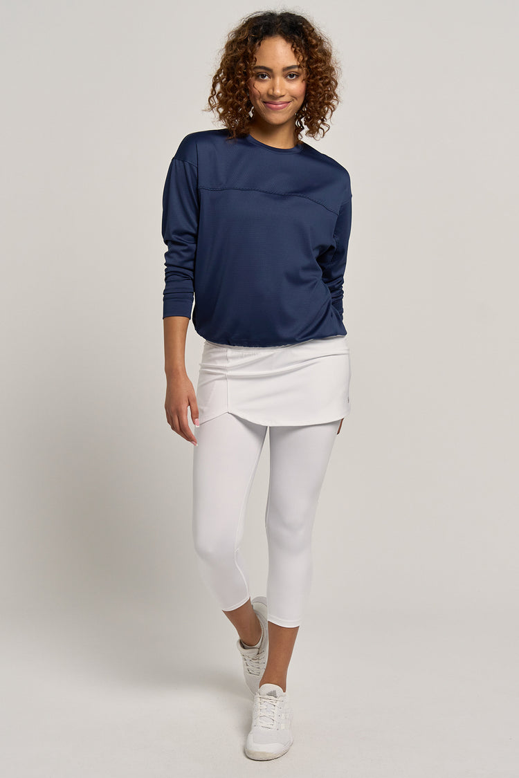 Post Game Pullover - Dark Navy