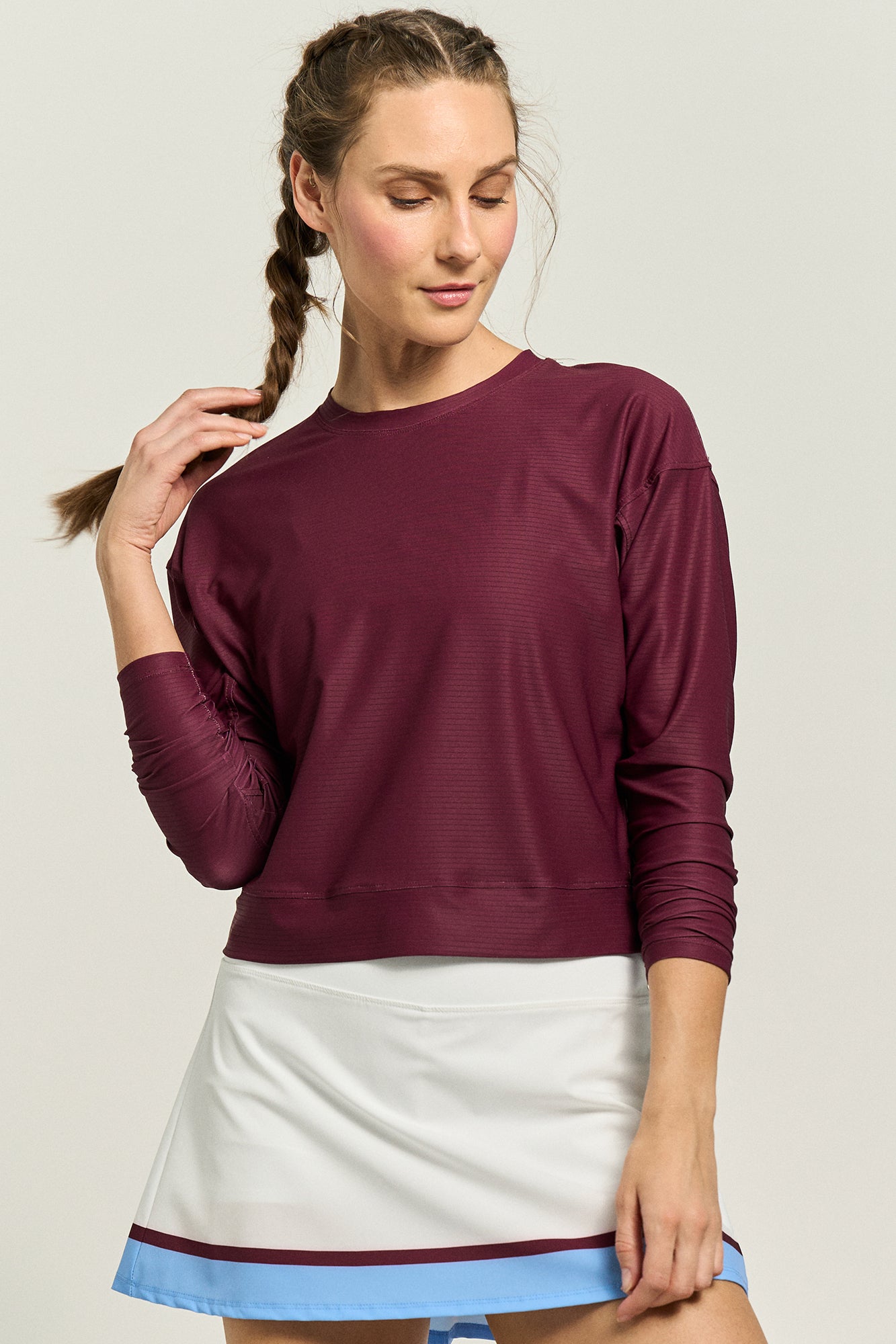 Lija 長袖トップス Luxury Long Sleeve Tops for Women — Designed for Tennis