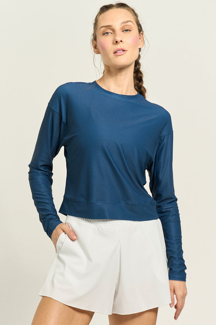Rally Top Night Blue