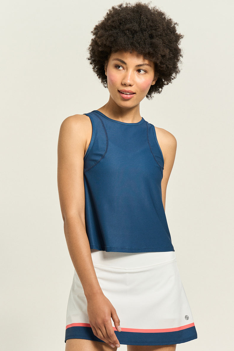Shift Tank Night Blue