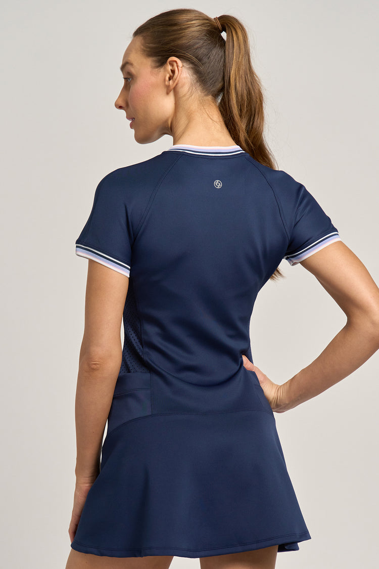 Slick Dress Dark Navy/Multi