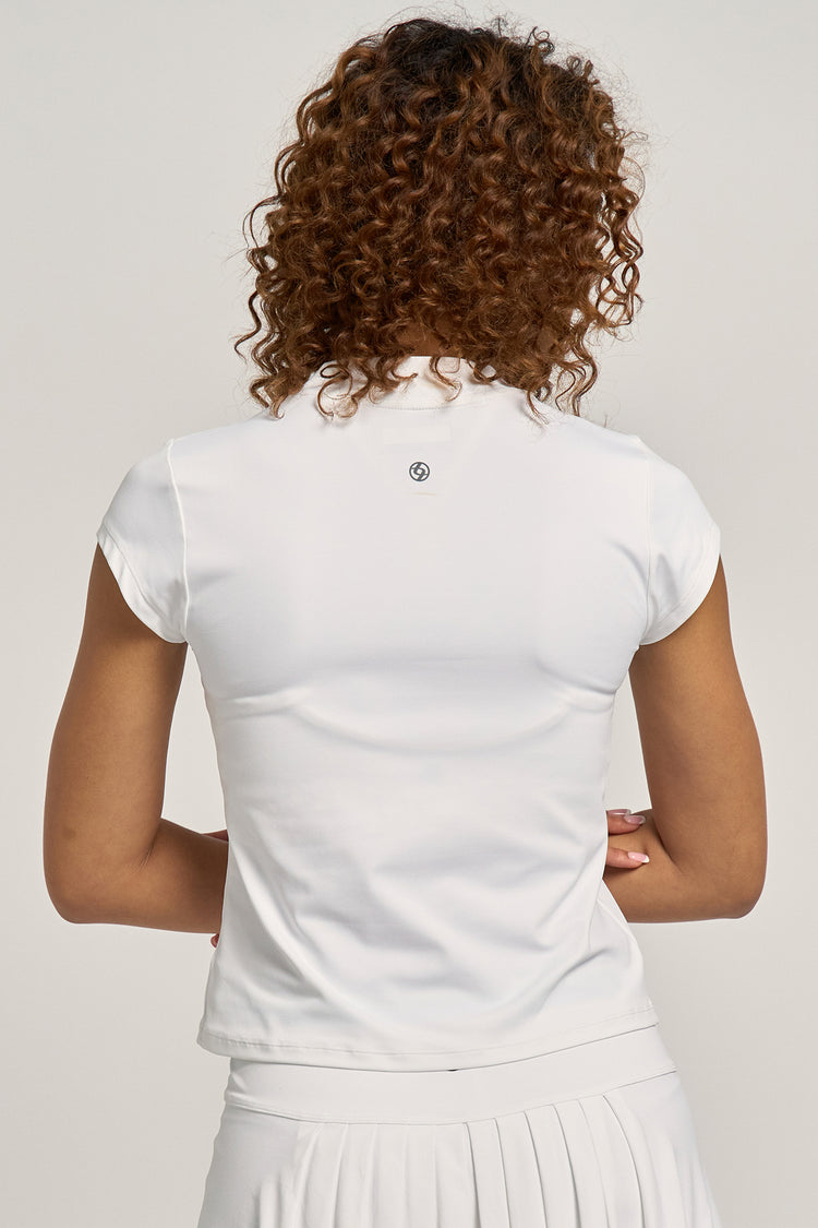 Triumph Top White/Everglade Multi