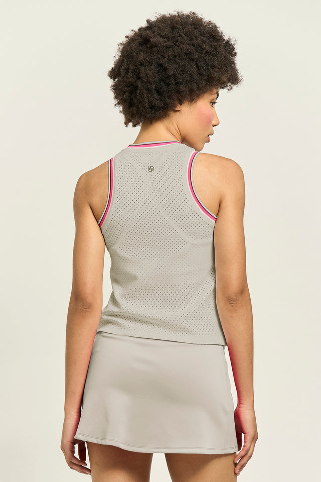 Varsity 2.0 Tank Vapor Grey/Fuchsia Multi