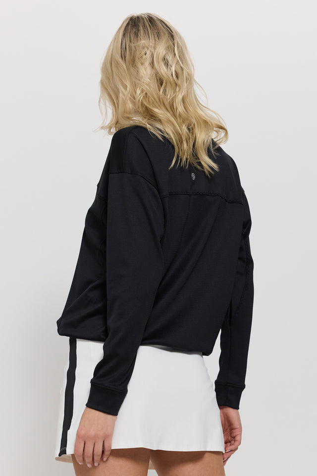 Post Game Pullover - Black
