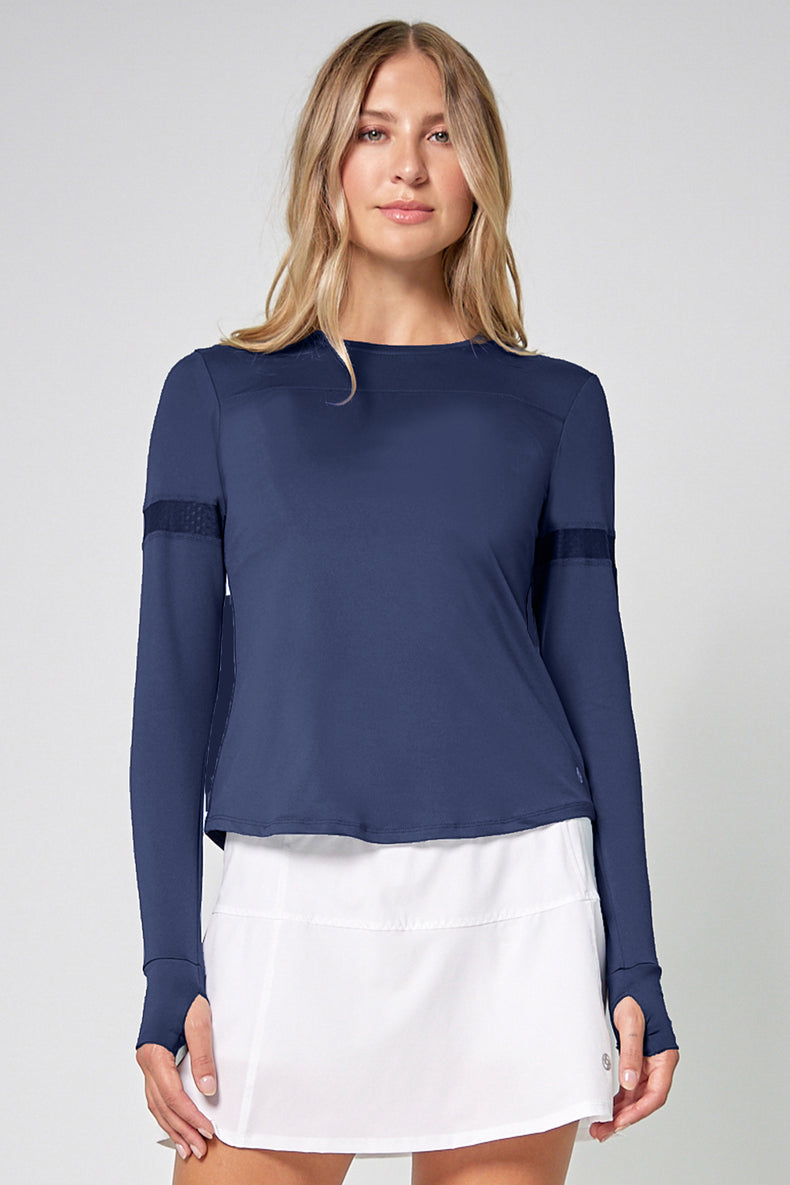 Pacer Top - Dark Navy